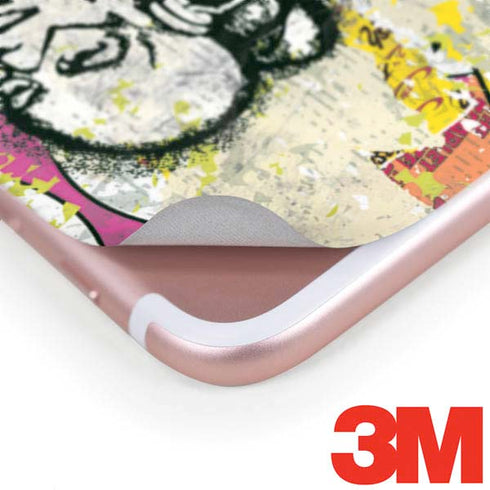 DC Comics The Flash Retro Abstract Running Pose iPhone 8 Plus Skin